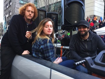  Levi, Ashley, Mike with a mobile truck system 