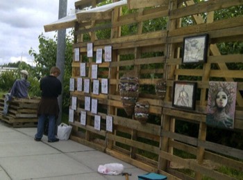  Outdoor design for art gallery, Tacoma's Urban Arts Festival 