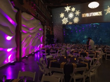  Lighting and Gobos for SEIU 775 Employee party 