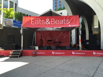  Seafair Eats & Beats Custom Branded Stage 