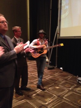  Daniel Blue Backstage at a Maria Cantwell event 