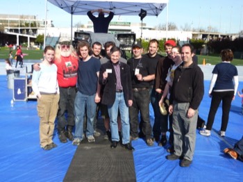  Ilea, Bob, Dale, Toby, Ron, Dennis Kucinich, Tim, Aaron, Ben, Christina, Sean at a May Day Celebration Seattle 